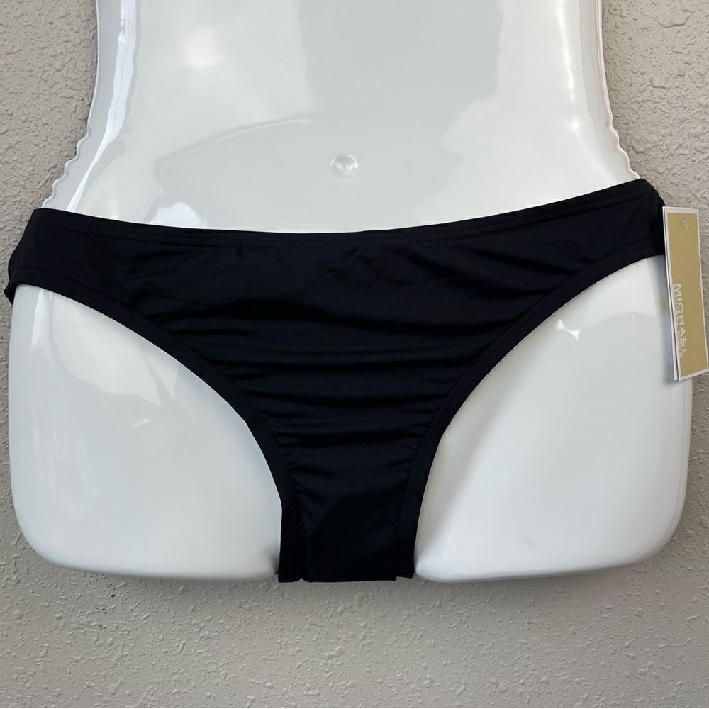 NWT MICHAEL Michael Kors Black Swim Bottoms Sizes XS, M or L